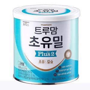 일동후디스 트루맘 초유밀 플러스 2단계 90g×1캔 뼈건강 칼슘포함 출산선물