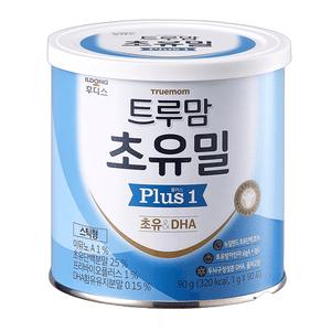 일동후디스 트루맘 초유밀 플러스 1단계 90g×1캔 초유단백 DHA 출산선물