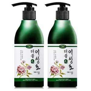 더블모 어성초 샴푸 두피 약산성 비듬 샴푸 300ml 2개