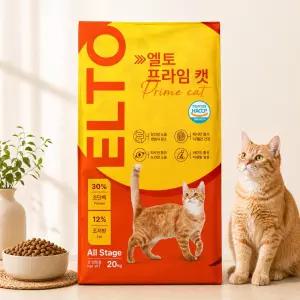 엘토 프라임캣 대용량 고양이 길냥이 길고양이사료 20kg