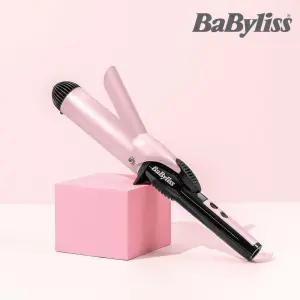 바비리스 봉 고데기 추 천 뿌리 볼륨 물결 아이롱 롤 웨이브 고대기 38m 2289K 핑크