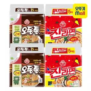 [본사직영] 오뚜기 오동통면 120g 10개+진라면 매운맛 120g 10개