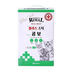 프리미엄 로얄 플러스 스틱 콤보 10g x 120P 고양이간식