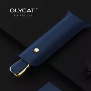OLYCAT 210T 프리미엄 원터치 플랫 3단 우산 우양산