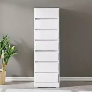 [팀버애니스]7단 서랍장 모닝 400 LPM (화이트)