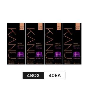 [카누] 바리스타 이터널 마운틴 95g 캡슐커피 (카누 머신 전용) - 4개 묶음(40캡슐)