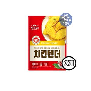 참프레 치킨텐더 1kgx3개