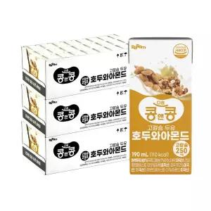 콩앤콩 고칼슘 두유 호두와 아몬드 72팩