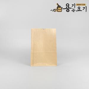 크라프트 내유지 380 KP 내유코팅 대 각대 M봉투 종이봉투 튀김 감자 붕어빵 도넛 페이퍼백 (2000매)
