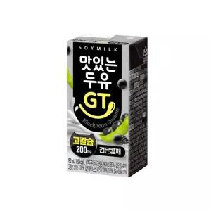 GT두유 고칼슘 검은콩깨두유 190ml X 72팩 / 팩두유 맛있는두유gt 두유