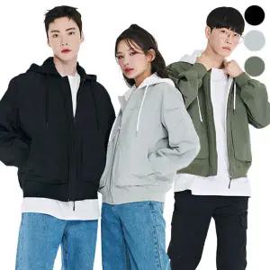 [체이스컬트] 공용 디테쳐블 항공 JUMPER/3Color