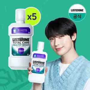 [리스테린] 헬씨 브라이트 750ml x5
