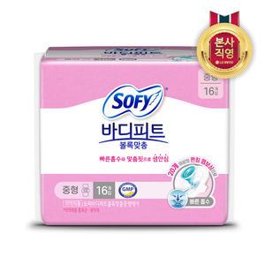 [균일가전]쏘피 볼록맞춤 중형 16개입 1팩 (총16개)