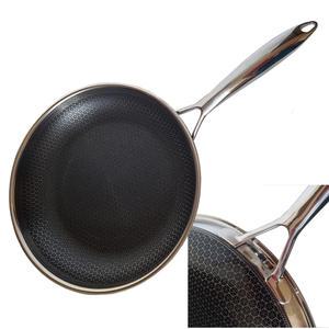 쿡셀 블랙큐브 더블코팅 통3중 후라이팬22cm