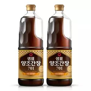 샘표 양조간장 701 1.7L 2개