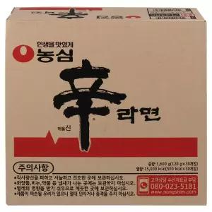 농심 신라면 120g 30개