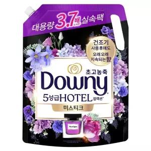 다우니 호텔 컬렉션 미스티크 2.6L 초고농축 섬유유연제 리필 1개