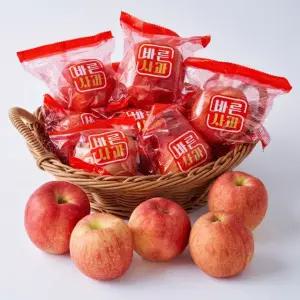 [경북] 바른 가정용 부사 세척사과 4kg(16-24과)