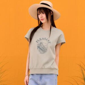 [체이스컬트] [2color] 여자 캡 소매 반팔