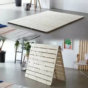 보루네오 하우스 보루네오원목DIY 2단 접이식 매트깔판 (퀸) OT036