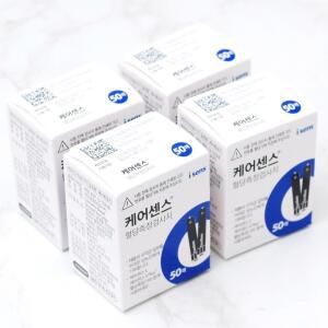 아이센스 케어센스 혈당시험지 4박스 총200매