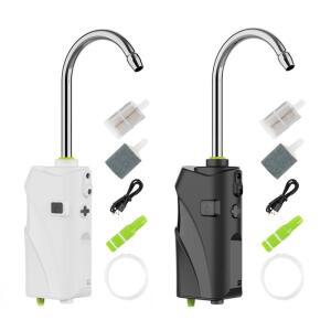 3 in 1 손 세척 낚시 장비 휴대용 지능형 센서 물 산소 공기 펌프 2600mAh 자동 유도 LED 라이트 낚시 도구