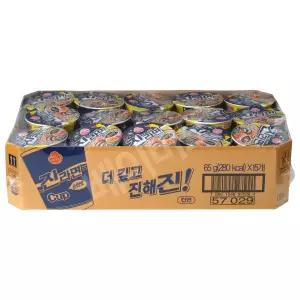 오뚜기 진라면 순한맛 작은컵 65g 15개