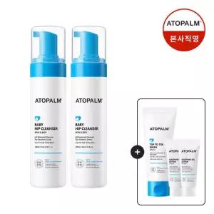 [아토팜] 베이비 힙클렌져 200mlX2 (증정)탑투토워시 100ml+수딩젤로션 20ml*2 5/11~5/17