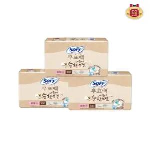 바디피트 무표백 내몸에순한면 중형 18P x 3팩