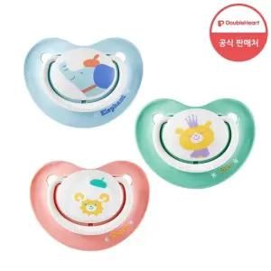 더블하트 디어프렌즈 쪽쪽이 유아 노리개 젖꼭지 0개월 3개월 6개월