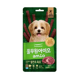 풀무원 아미오 자연담은 칠면조육포 50g×1개 맛있는간식
