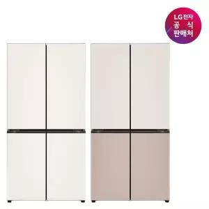 [LG 공식판매처] LG 디오스 AI 오브제 냉장고 870L H875GBB011/H875GGA011