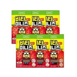 풀무원 비타미니즈 딸기 140ml×24개 어린이집음료