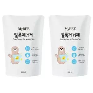 마이비 얼룩제거제 리필 유아세제 300ml x 2개