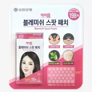해피홈 블레미쉬 스팟 패치 198매 / 여드름패치