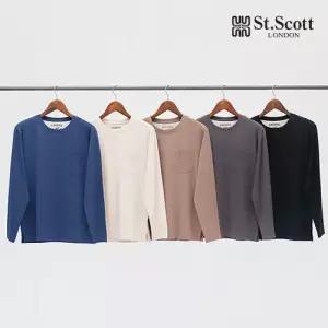 [St.Scott] 세인트 오가닉 코튼 블렌디드 티셔츠 5종(남)