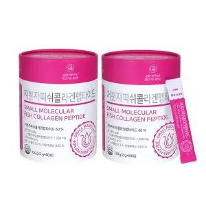 [휴럼] 저분자피쉬콜라겐펩타이드 120포(2g x 60포 x 2박스)