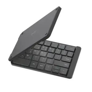 엑토 휴대용 접이식 미니 저소음 무선 블루투스 키보드 BTK-13 맥북 아이패드 아이폰 갤럭시 탭 태블릿 노트북