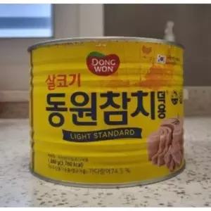 동원 라이트 스탠다드 참치 1.88kg 업소용 덕용