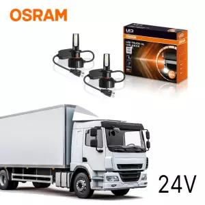 오스람 H7 LED 만트럭 화물차 극강 밝기 6500K 24V45W 전조등