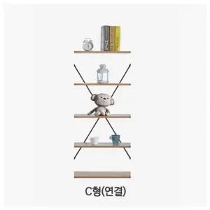 친절한탄씨 연결형선반책장-C형 연결형책장 선반책장 공부방책장 거실책장