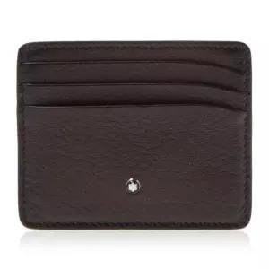 몽블랑 MUST IT_ 남성 마이스터스튁 6CC 카드 케이스 123729 BURGUNDY