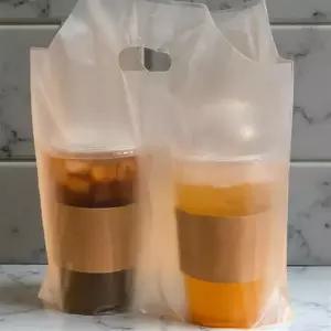 비늴 캐리어 2구 커피 비닐 1구 테이크아웃 봉투 배달 봉지 1000매