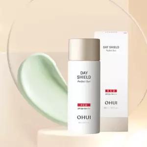 오휘 선크림 데이쉴드 퍼펙트 선레드 80ml 대용량 / 붉어지는피부 베이스