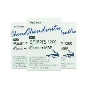 닥터린 콘드로이친 1200 콘레이티 + MBP 1200mg 30정 3개/mjc