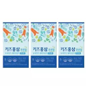 종근당 키즈홍삼 튼튼업 10포 3개 (1개월분)