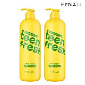 메디올 틴 프레시 청소년 트러블진정 바디워시 1000ml 2개