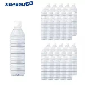 지리산물하나 생수 무라벨 500ml 40입