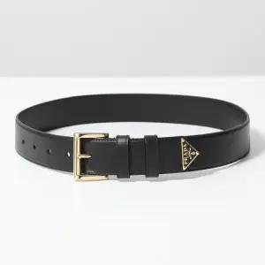 프라다 MUST IT_PRADA 트라이앵글 로고 가죽 벨트 1CC545 8NQ F0632)