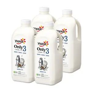 [G] 빙그레 요플레 Only3 플레인 요거트 대용량 1.8L 4병